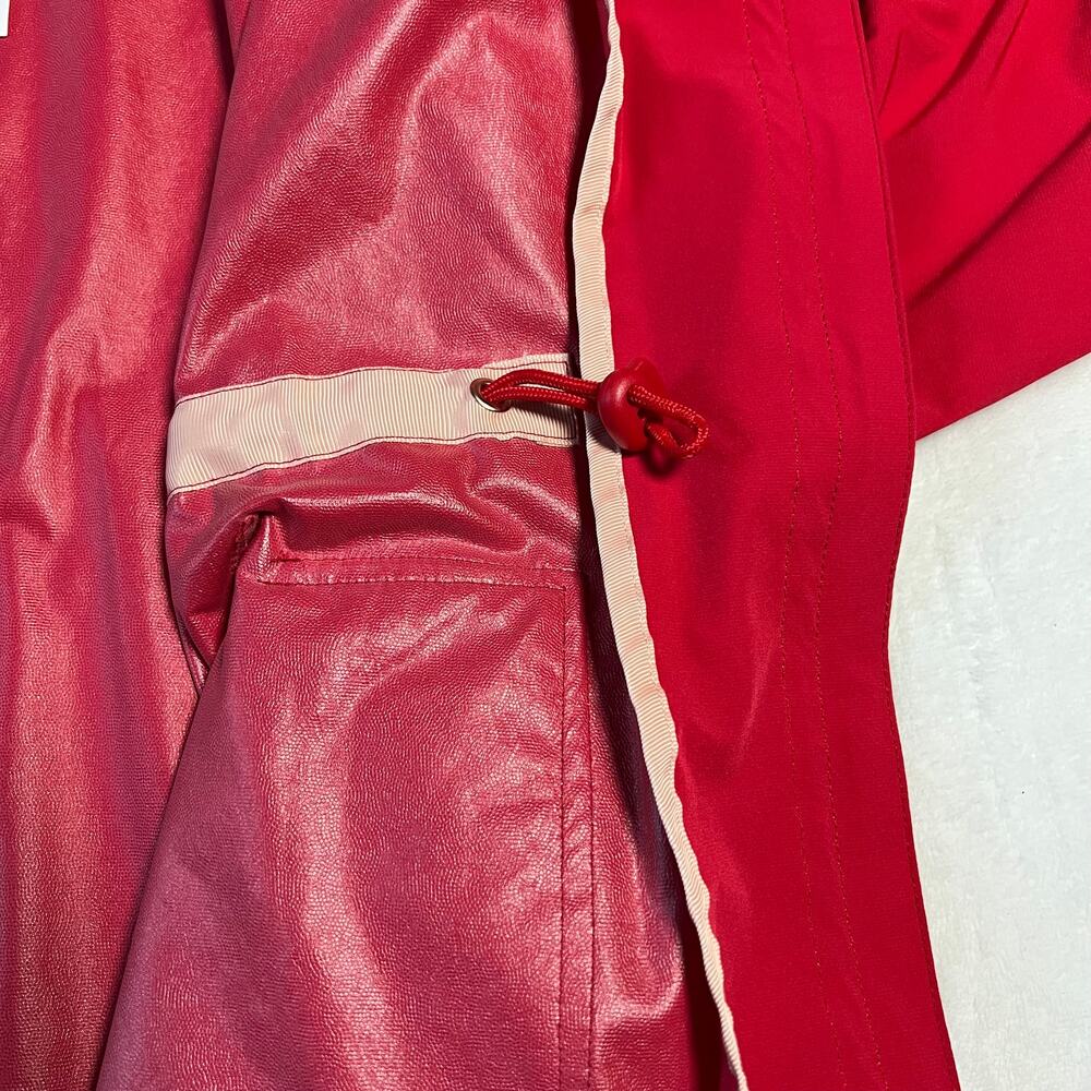 Fabletics Red Drawstring Waist Jacket - Picture 10 of 16
